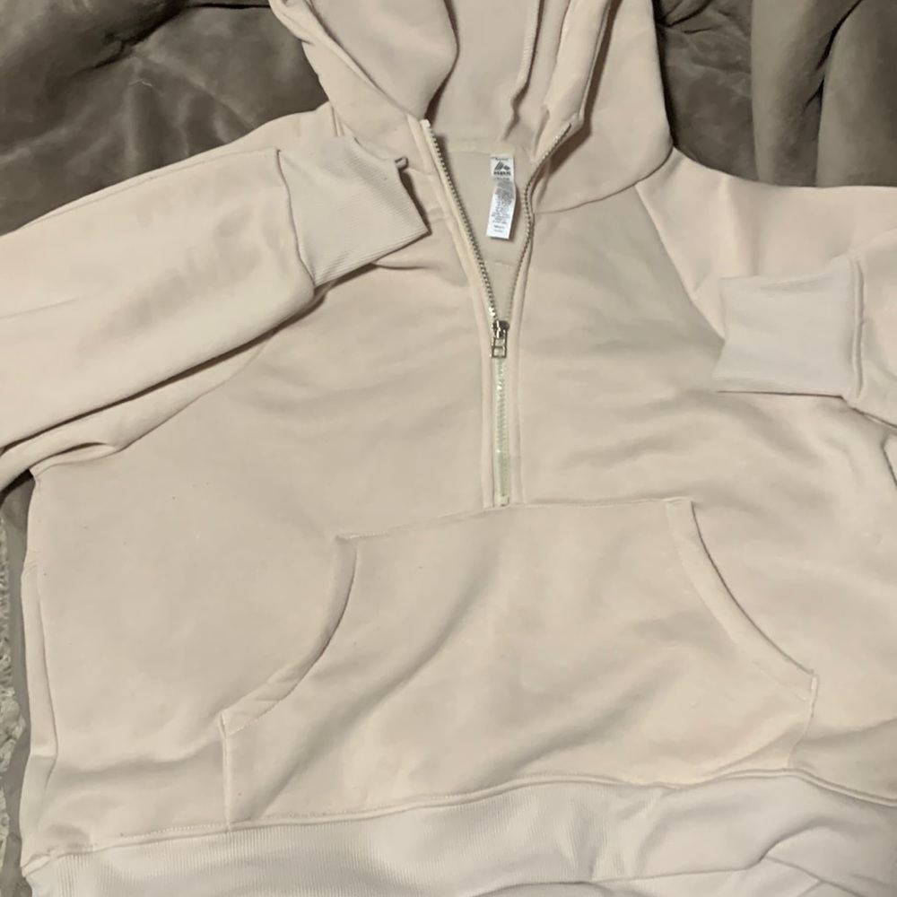 Reebox Cropped Tan Sweatshirt